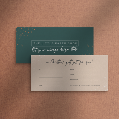 TLPS Personalised Christmas Gift Cards for Business