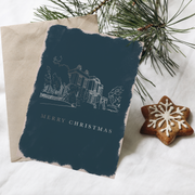 TLPS Foiled Personalised Venue Christmas Card Pack