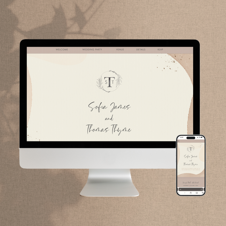 Sofia - Wedding Website