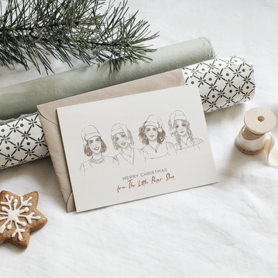 TLPS Personalised Portrait Christmas Card Pack