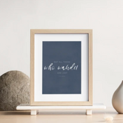 TLPS - 'Not all those who wander are lost' art print