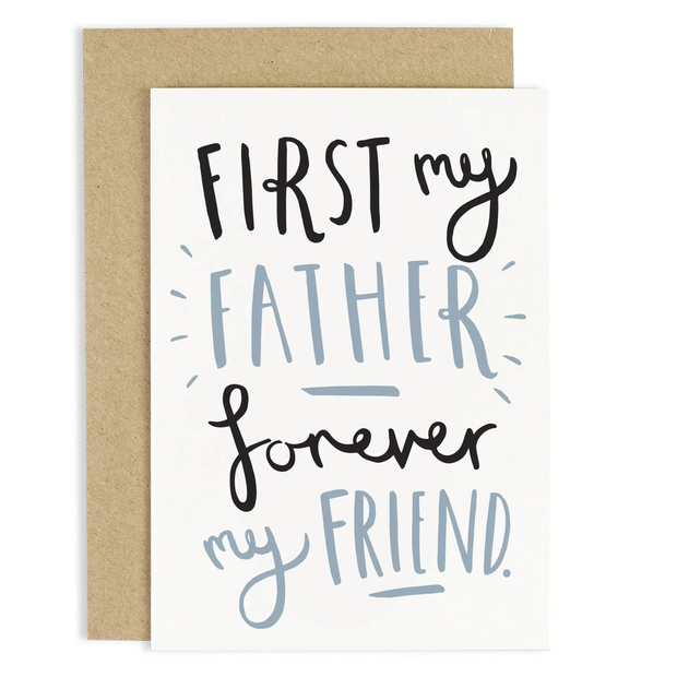 Old English Company - First My Father's Day Card