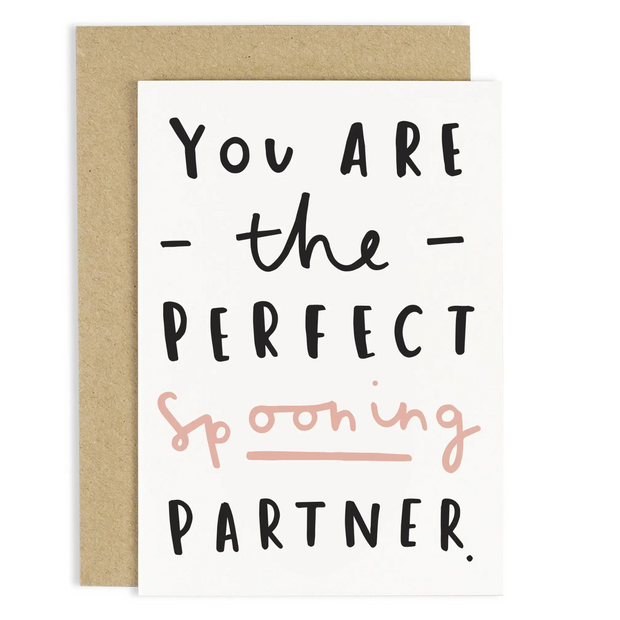 Old English Company - Perfect Spooning Partner Card