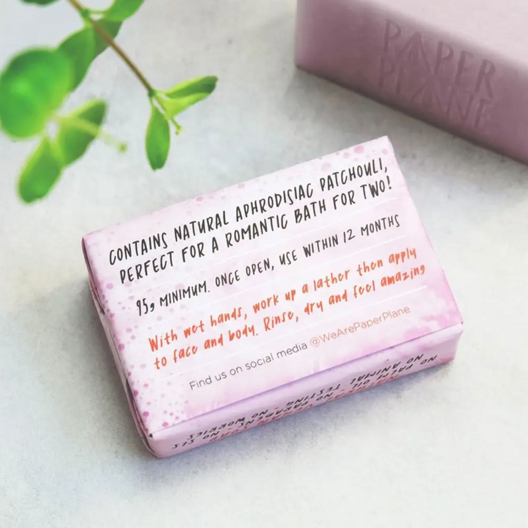 Paper Plane - 100% Natural Vegan Soap - Lovers' Soap