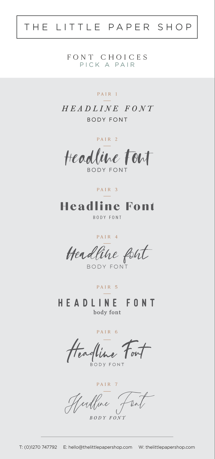 TLPS - Custom Typography Prints A4