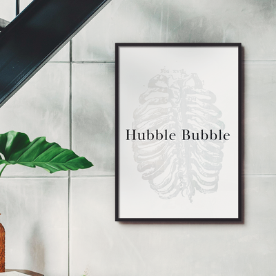 TLPS - Halloween Art Print - 'Hubble Bubble'