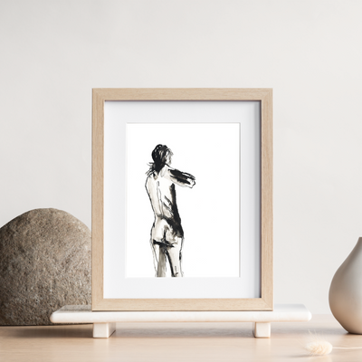 TLPS - A4 Male Life Drawing Art print (Limited Edition)