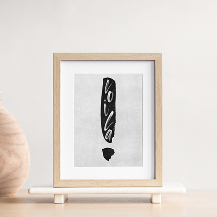 TLPS - 'Voila' French Quote art print