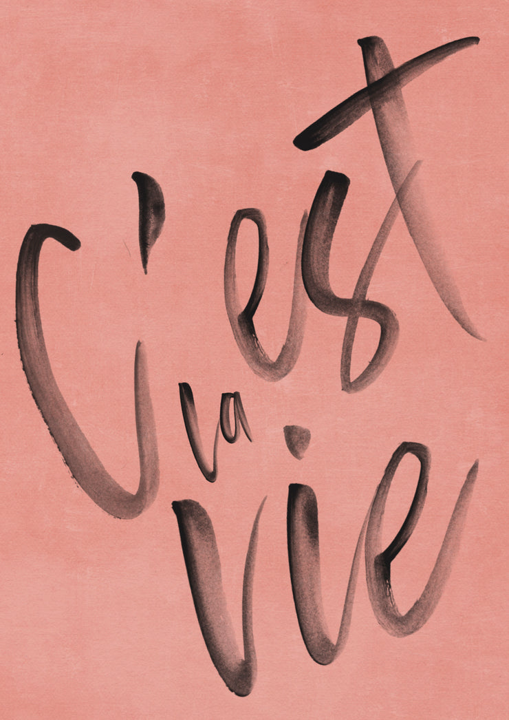 TLPS - 'C'est la vie' French Quote art print