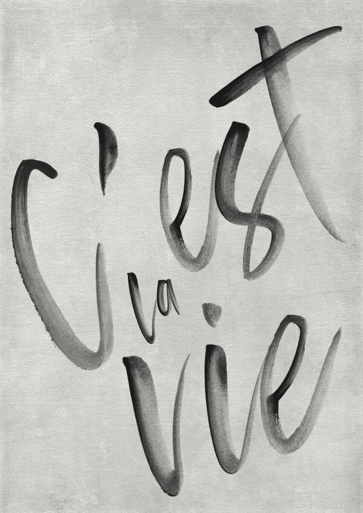 TLPS - 'C'est la vie' French Quote art print