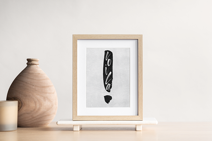 TLPS - 'Voila' French Quote art print